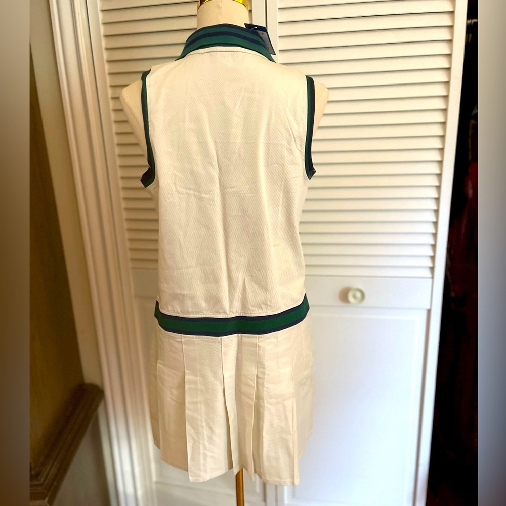 Prince/Target Pickleball/ Tennis Collab - Women's Collared White Pleated Dress M - Picture 5 of 6